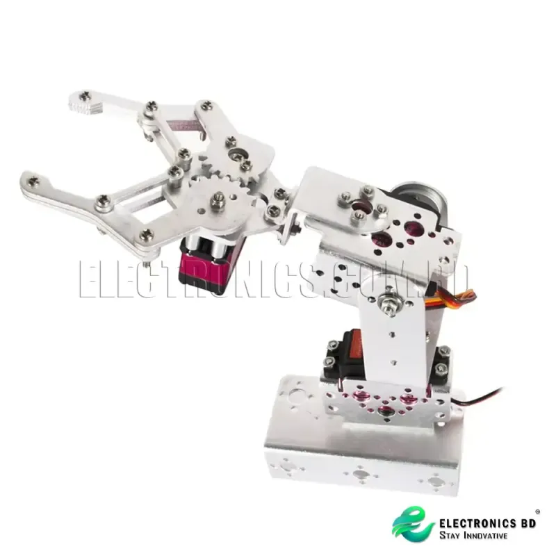 3 DOF Robot Arm with Claw Structure Unassembled Kit main image