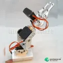 3 DOF Robot Arm with Claw Structure Unassembled Kit main image side view