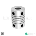 D19L25 6 x 10mm Aluminum Flexible Shaft Coupler Connector for CNC Stepper Motor
