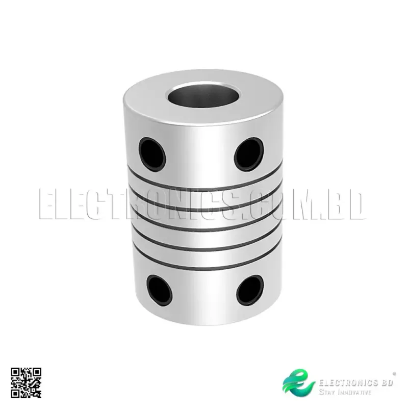 D19L25 6 x 10mm Aluminum Flexible Shaft Coupler Connector for CNC Stepper Motor