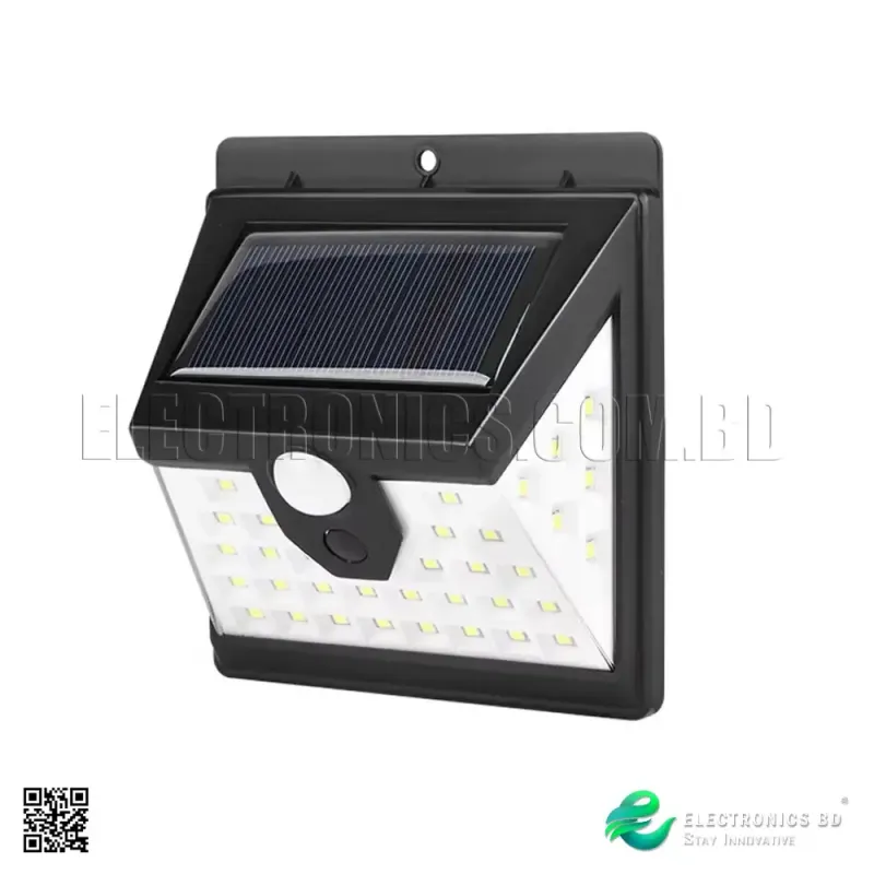 40 LED Outdoor Waterproof Solar Motion Sensor Wall Lamp Garden Light