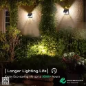 40 LED Solar Motion Sensor Waterproof Outdoor Wall Light for Garden