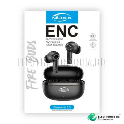 MOXX FIREBUDS | ACTIVE ENC | HD CALLING SYSTEM | TWS | Earbuds