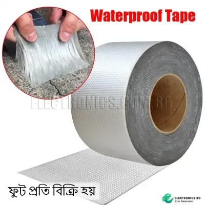 1 Feet 4 Inch Aluminum Waterproof Foil Self Adhesive Rubber Flex Tape