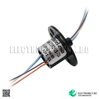 Cap Conductive Slip Ring 4 Wire – 240V 2A per Circuit
