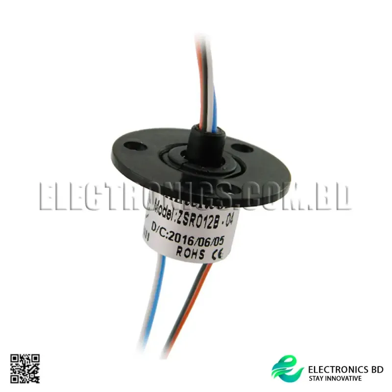 Cap Conductive Slip Ring 4 Wire – 240V 2A per Circuit