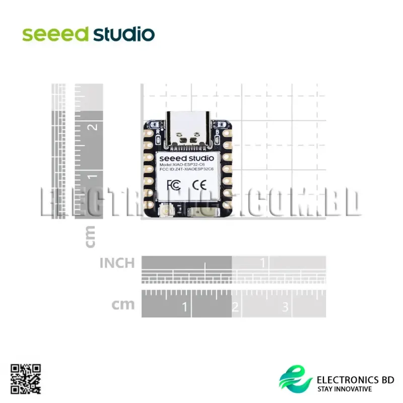 Seeed Studio XIAO ESP32 C6 Wi-Fi 6 Bluetooth 5 Zigbee Board