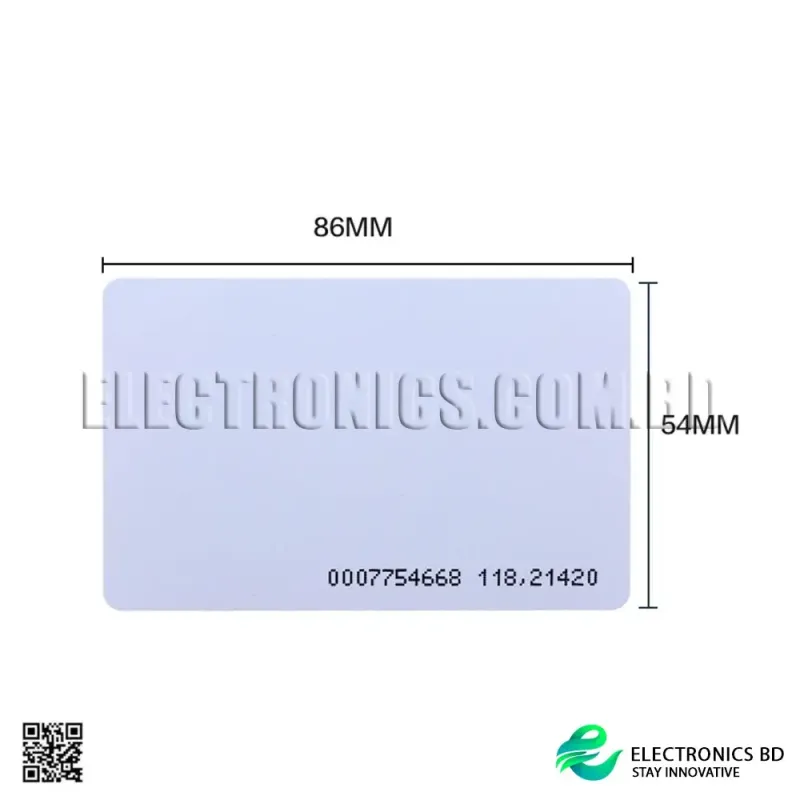 1K RFID Smart Card | 13.56MHz Contactless IC Card | Access Control & ID Card