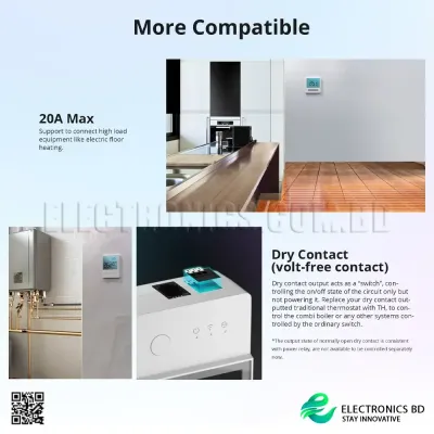 SONOFF THR316D TH Elite 16A Smart Temperature & Humidity Switch