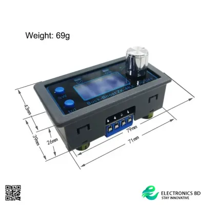 ZK-4KX DC-DC Buck Boost Converter 0.5–30V 4A Adjustable Power Module