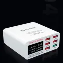 SUNSHINE SS-304Q 6A 6-Port USB Fast Charger Smart Output close up image
