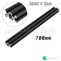 700mm V Slot 2040 Aluminum European Standard Linear Rail for 3D Printer Parts and CNC DIY