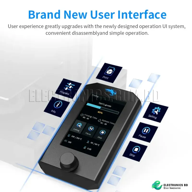 Creality Ender-3 V2 FDM 3D Printer | 220×220×250mm High Precision Printing