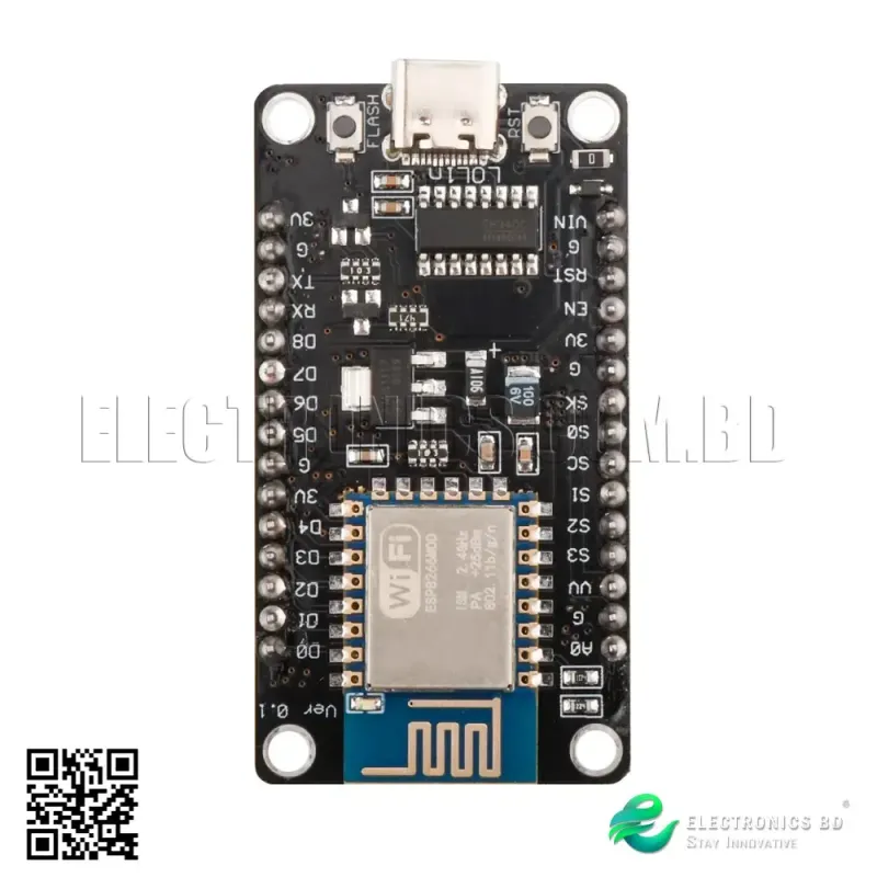 NodeMCU Lolin V3 ESP8266 ESP-12F Type-C WiFi Board